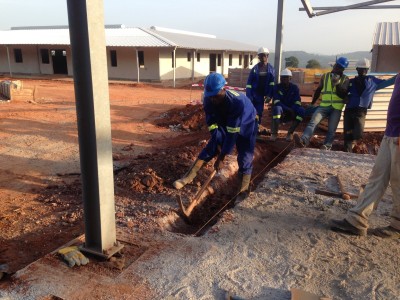 17th November 2015 Kumawu Hospital Main Building Foundations