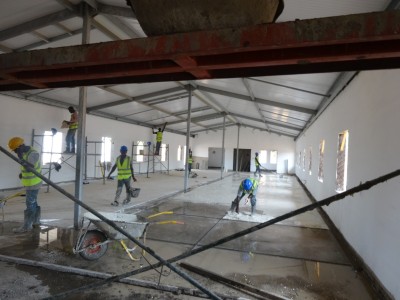 16th April 2015 Dowada Hospital Flooring in Wards