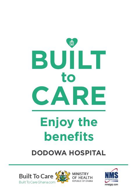 Built To Care - Dodowa Hospital Poster