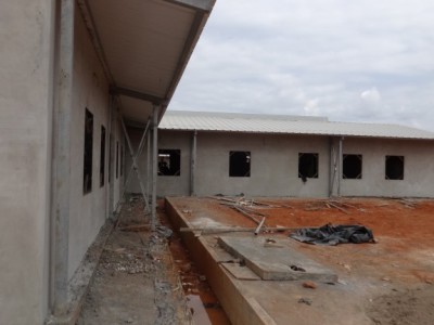 12th August 2015 Fomena Hospital Ward Building