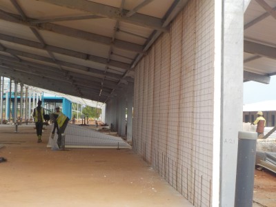 28th October 2015 Kumawu Hospital Main Building Wall Panels