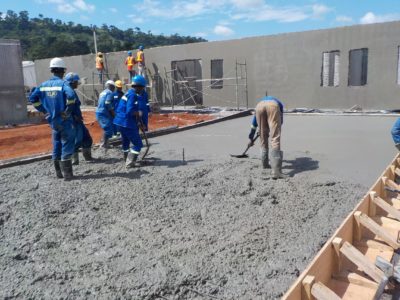 01st June 2016 - Kumawu Hospital Concrete Pour