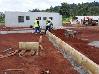 18th October 2016 - Kumawu Hospital Kerb Construction