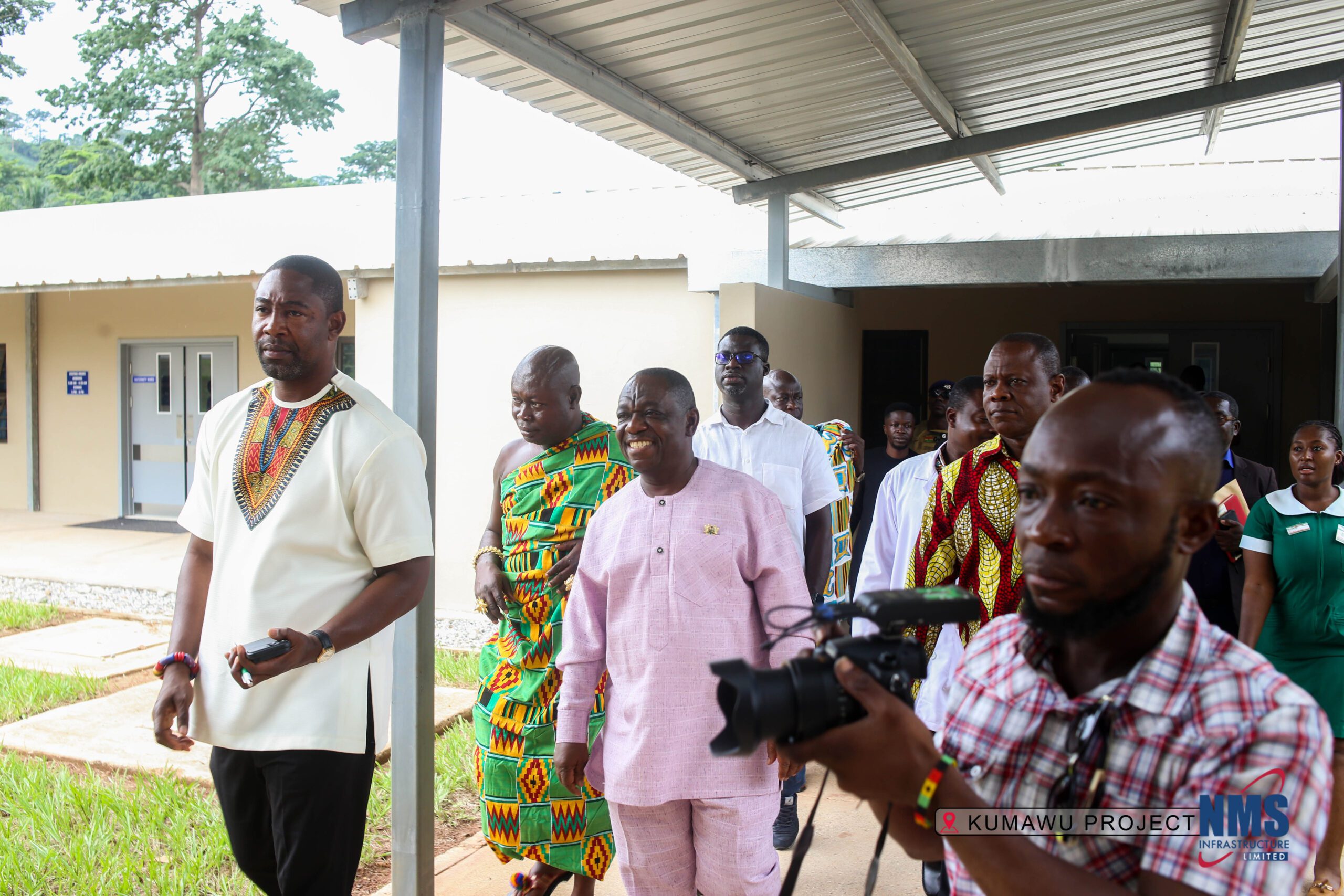 Ministry of Health Visit Kumawu and Fomena